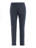 Pantaloni chino Gaubert in misto cotone blu