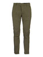 Pantaloni Gaubert verdi in cotone stretch