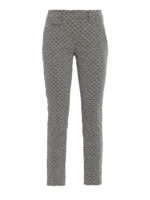 Pantalone Perfect con fantasia geometrica