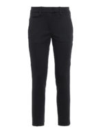 Pantaloni Perfect pied-de-poule