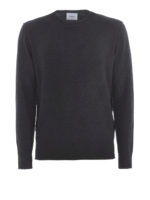 Girocollo slavato in lana