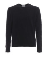 Pull girocollo in misto lana melange