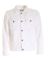 Giubbino con bottoni decorati bianco