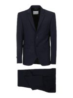 Completo due pezzi in misto lana