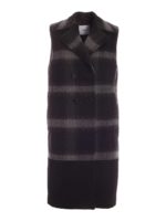 Cappotto smanicato nero