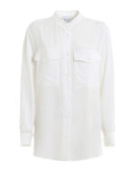 Camicia in misto seta