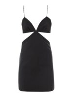 Abito misto lana a schiena scoperta