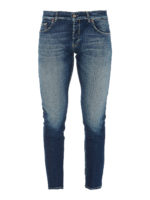 Jeans skinny effetto slavato