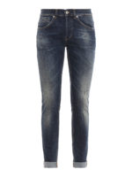 Jeans George skinny con abrasioni