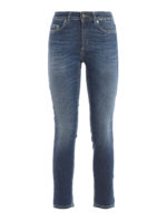 Jeans Monroe skinny in denim slavato