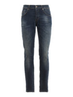 Jeans skinny Ritchie effetto consumato