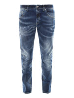Jeans con piccole abrasioni