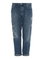 Jeans Brighton crop in denim