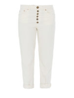 Jeans in denim misto lino