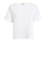 T-shirt con inserti plissettati