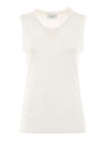 Canotta in cotone fiammato