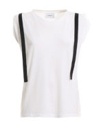 Canotta con dettaglio nastrini