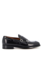 Monk strap in pelle
