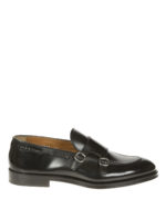 Monk strap Orlando in pelle liscia
