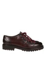 Stringate trekking in pelle