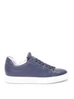 Sneakers in pelle martellata