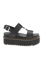 Sandali Francis con fibbia neri