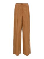 Pantaloni a palazzo in nappa