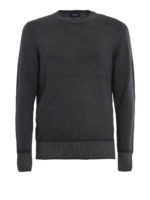 Maglia grigia in lana merino