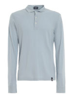 Polo in morbido cotone a maniche lunghe