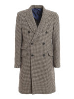 Kurzer Mantel - Gemustert