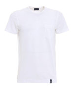 T-shirt bianca con taschino