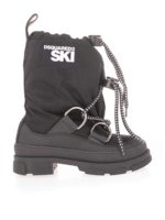 Scarponi Ski logo con coulisse neri