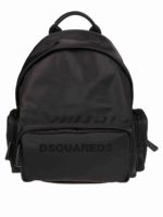 Zaino in nylon con logo stampato