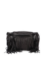 Marsupio in pelle con frange