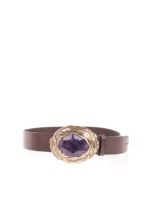 Cintura pietra preziosa color viola ametista