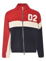Maglia Colorblock D2 blu rossa e bianca
