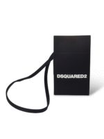 Porta telefono nero logato