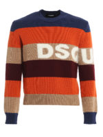 Maglione in misto lana con logo