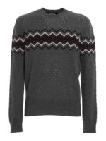 Maglioncino a coste con pattern