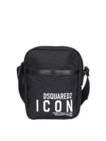 Borsa a tracolla con stampa logo Icon