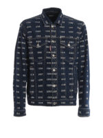 Giacca in denim stampa Icon