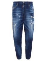 Jeans Combat lavaggio leggero blu