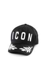 Cappellino da baseball Icon nero in cotone