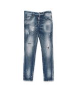 Jeans cinque tasche blu