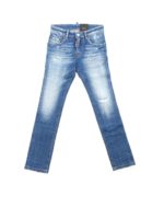 Jeans Skater Jean blu effetto destroyed
