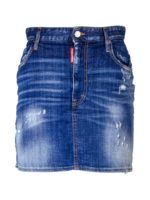 Minigonna Dalma Logo blu