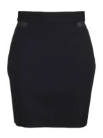 Gonna a cupola in lana stretch