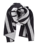 Sciarpa in lana logata