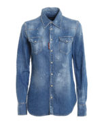 Camicia in denim delave