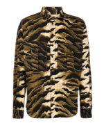 Camicia con stampa tigrata